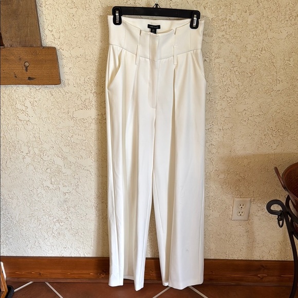 Compact Stretch High Waist Wide Leg Pants by karen Millen NWT - Picture 6 of 17